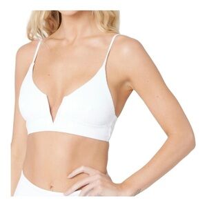 L*Space Pointelle Rib Siren Bikini Top NWT